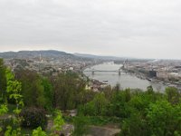 03  Erster Blick vom Gellertberg auf  Budapest