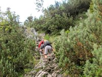 063 - Kletterstellen beim Aufstieg zum Kasberggipfel
